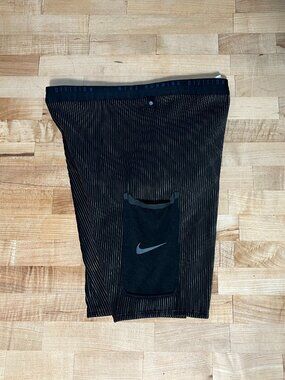 Men's Small Nike Pro Running Division Dri Fit Shorts with Compression Liner